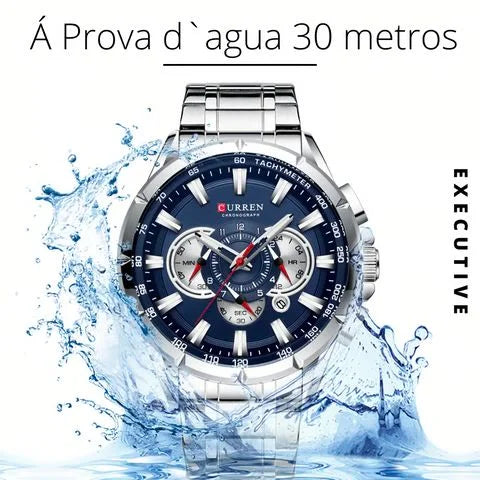 Stainless Steel Watch Azenli