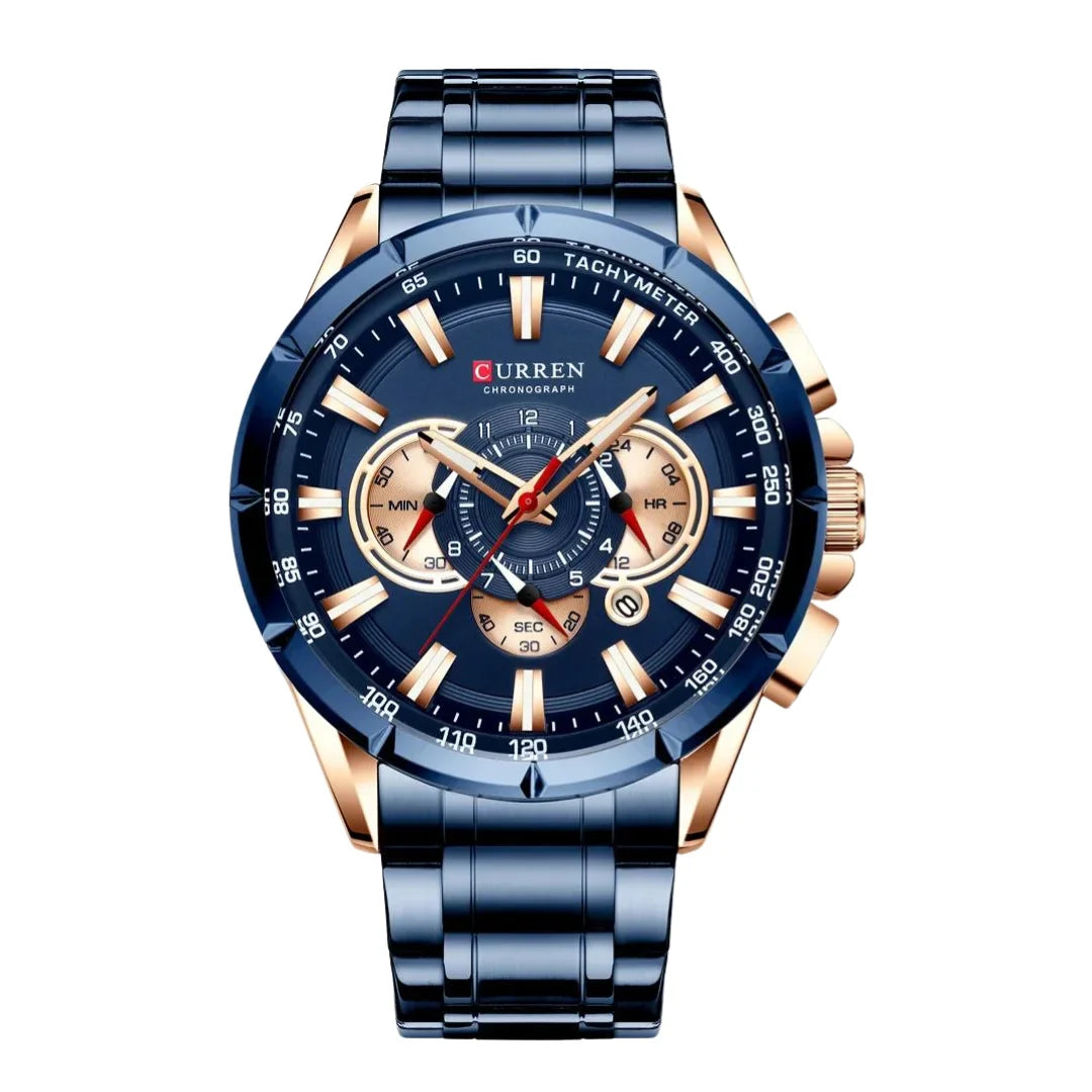 Stainless Steel Watch Azenli
