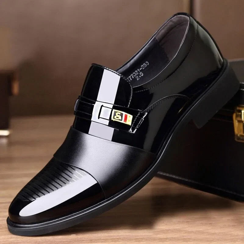 Ultra Gloss Leather Business Shoe